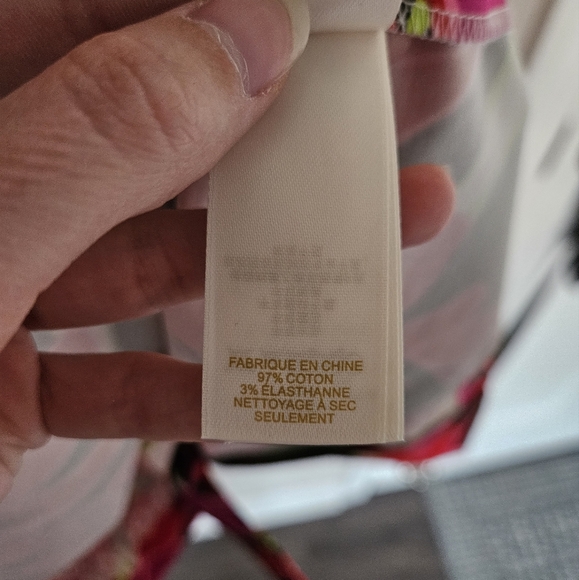 Kate Spade Red and Pink Tropical Floral Peplum Sleeveless Sheath Dress NWOT 4 - Picture 9 of 13